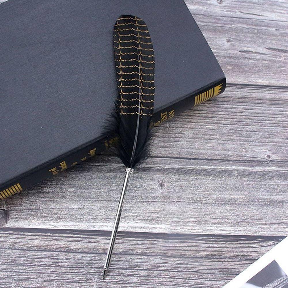 School Office Supplies Novelty Stationery Smooth Signature Ballpoint Pens Feather Pen Writing Tool