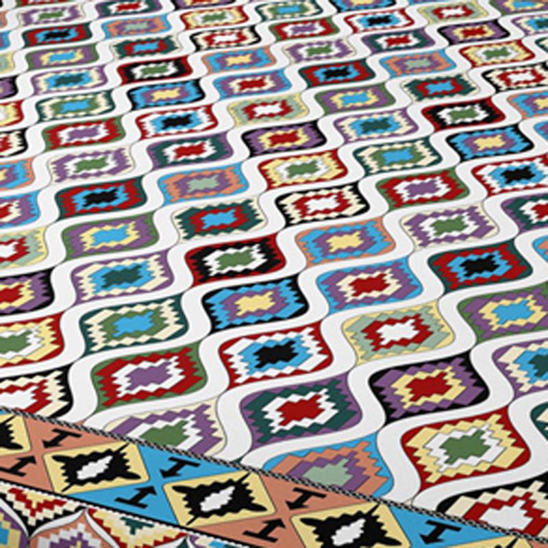 1 Простыня на резинке с матовым принтом в простом современном богемном стиле, Принт для спальни, Постельные принадлежности (Исключая наволочки)