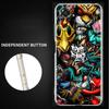 Чехол с маской самурая Они для Xiaomi Redmi Note 11 Pro 10 9 9S 8 8T 7 9A 9C 9T 10 10C K40, прозрачный мягкий чехол из ТПУ