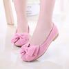 Кожаные туфли Zapatos NiñaGirl, новые осенние туфли принцессы с бантом, модные туфли Мэри Джейн, удобные одинарные туфли, детская обувь, туфли Лолиты
