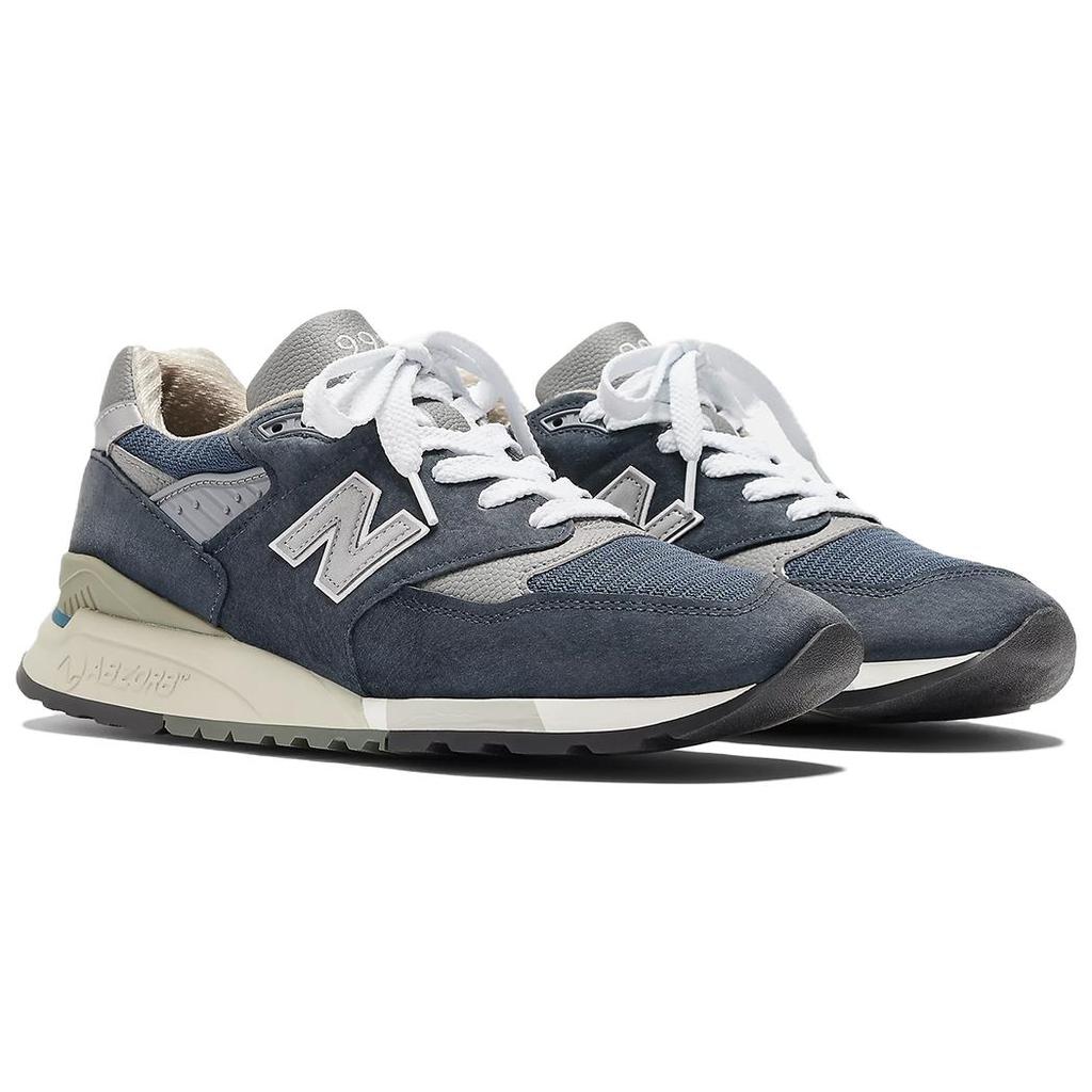 Новые New Balance 998 MiUSA Темно-синий Серый U998NV