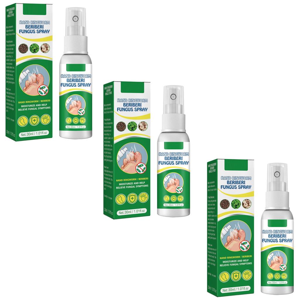 Спрей для ног для спортсменов, Спрей для ног от грибка для спортсменов, Грибки на ногах, Неприятный запах от ног, Зуд ног, Потливость, шелушение, Волдыри 30 мл