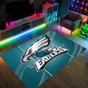 Дизайн Philadelphia Eagles Кристальный Велюровый Ковер Уютный Не?Нескользящий ковер с принтом для спальни, гостиной, прихожей