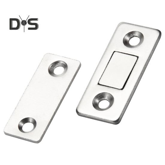 6/10/15 шт. невидимый магнит для двери шкафа с винтом ультратонкий нержавеющая сталь без сверления клей магнитный замок для раздвижной двери шкафа