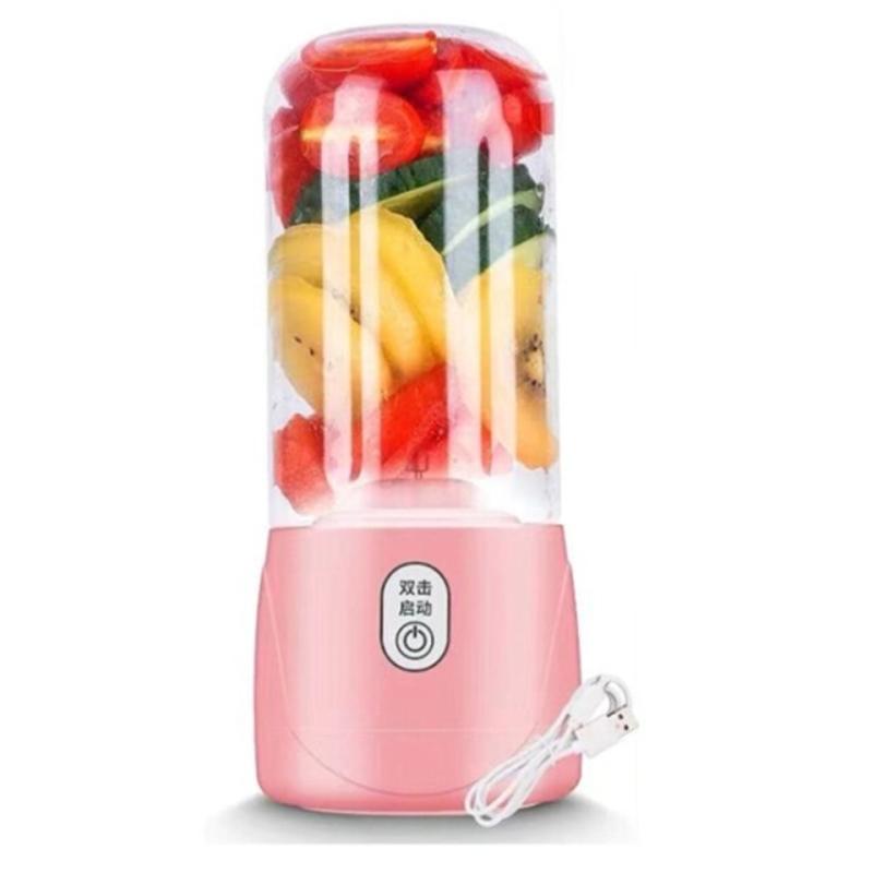 Mini Portable Orange USB Electric Smoothie Blender Smoothie for Juicer | Juillers (Pink)