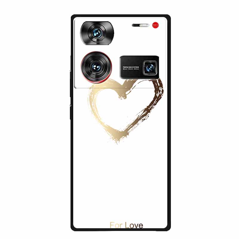 Чехол для ZTE nubia Z60 Ultra Роскошный Мягкий Силиконовый ТПУ Задняя Крышка Чехлы для Телефона Для ZTE NubiaZ60 Ultra 5G Защитный Мультяшный Fundas