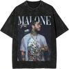 Tarkjonvh Мужская Ретро-футболка Post Malone Чистый C