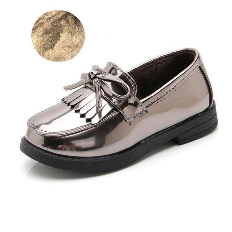 New Children's Shoes Girl Tassel Leather Shoes Children's Single Shoes Princess Shoes Leisure