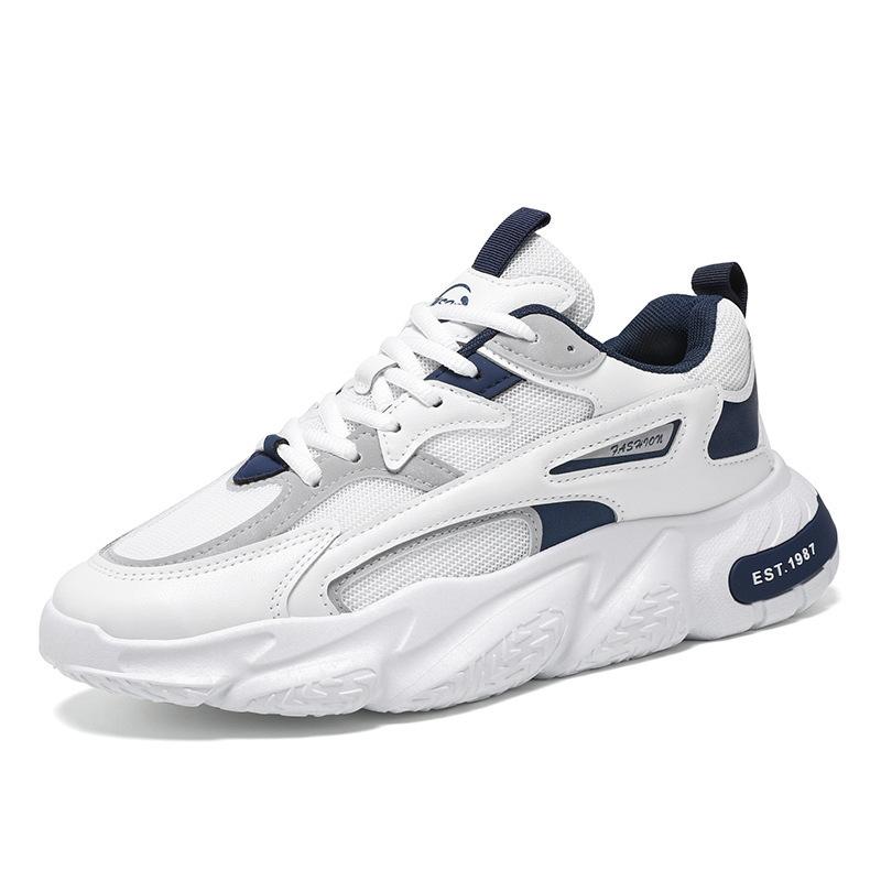 Breathable Mesh Shoes, Trendy and Versatile Thick Soled Sneakers, Casual Running Shoes