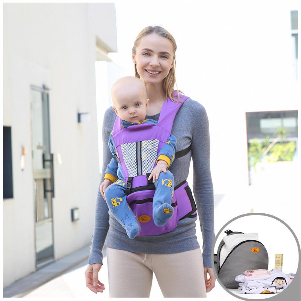 Foldable Storable Baby Hip Seat Carrier, All‑Season Multifunctional Infant Sling, Portable Hands‑Free Baby Carrying Stool Maternity Supplies