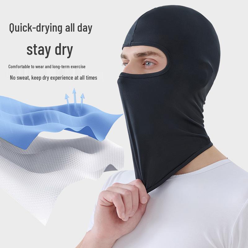 Унисекс Ветрозащитная маска для велоспорта и подшлемник