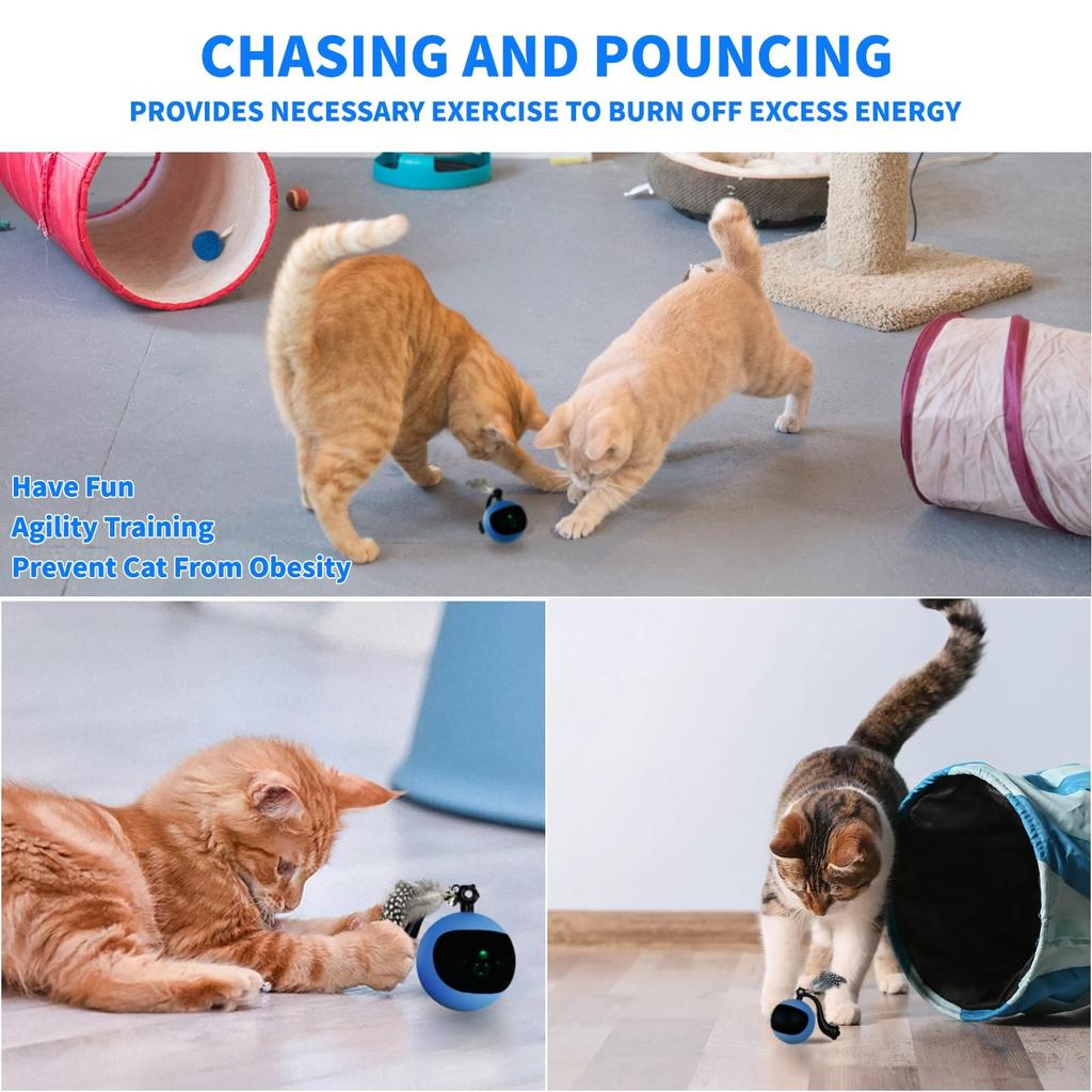 Cat Toy Electric Teaball Charging Pet Ball Automatic Intelligent Soothing Toy