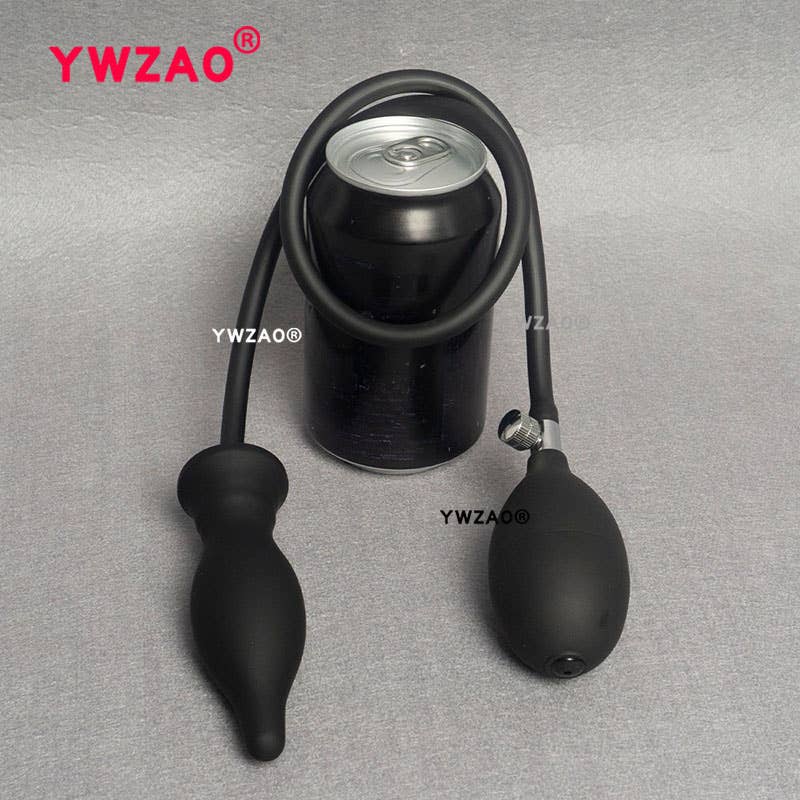 YWZAO Надувная анальная пробка Силиконовая интегрированная G35-2