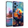 Чехол для телефона с рыбой-клоуном и морской анемоной для Redmi Note 13 12 14 15 Pro Plus 13R 11 11T 11E 11S 10 Pro 10S 9 9S, прозрачный чехол из ТПУ