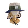 Big hat camping mountaineering summer breathable foreign air children's sun protection hat outdoor neck protection boy baby bucket hat