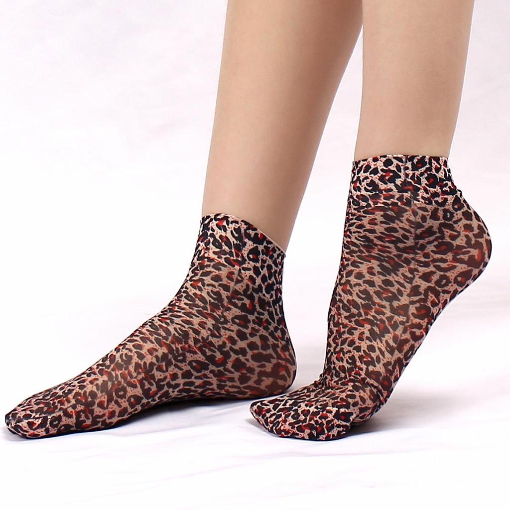 Короткие летние носки в женском стиле с различными милыми узорами