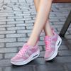 Новые женские кроссовки для бега, дышащие одинарные туфли 2024 года, летние легкие сетчатые кроссовки с воздушной подушкой для женщин, спортивные туфли на шнуровке для активного отдыха