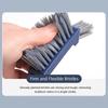 3-In-1 Crevice Brush Floor Cleaning Brush Wall Bathtub Tile  Joint Crevice Hard Bristle Brush Bathroom Cleaning Brush