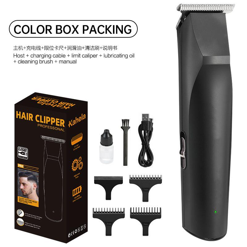 New multifunctional hair clipper electric clipper hair rechargeable electric clipper bald head artifact self-shaving electric razor home
