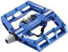 Funn Mamba Clipless Pedal Spring Single Side SPD Binding Suitable for Mountain Bikes Set, Mechanism, Cleat, Compatible, Pedal, (MTB) (Blue)
