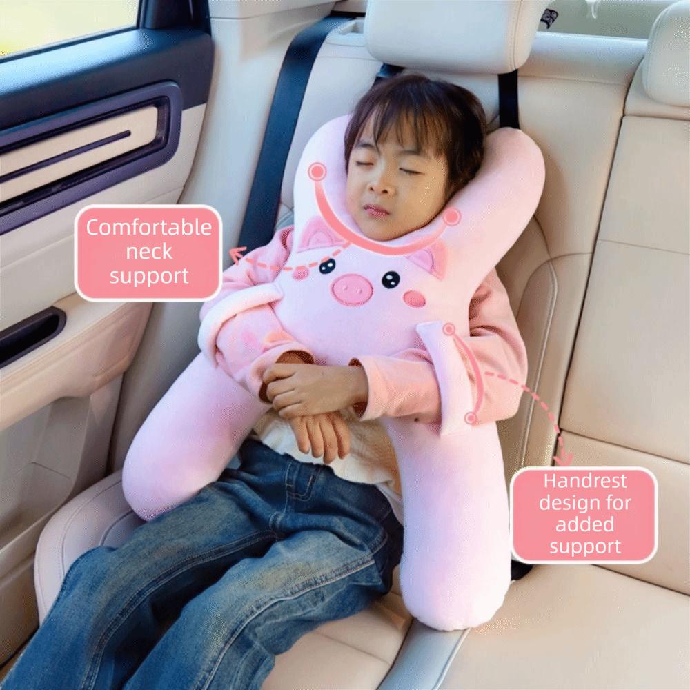 Comfortable Car Seat Neck Pillow Soft Lumbar Support Pillow Anti Pinch Neck Pillow Car Travel