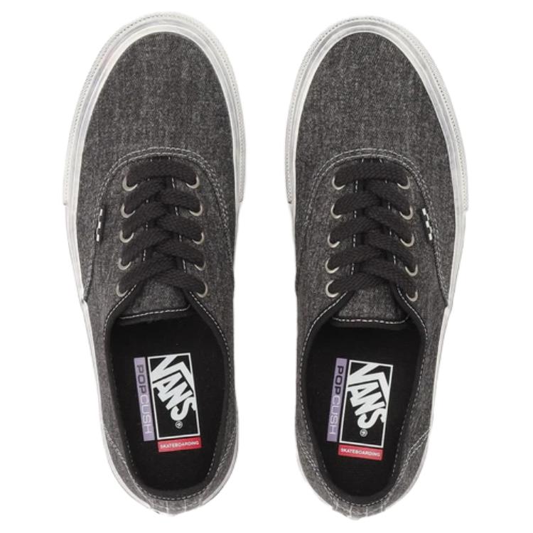 Vans Кеды Skate Authentic Скейтбордические Мужские Угольно-Черные VN0A2Z2ZCC8