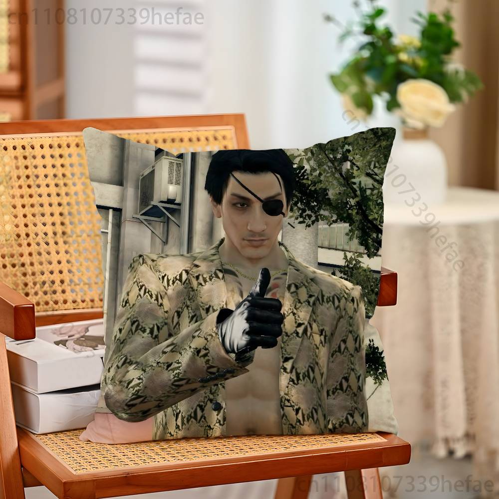 Goro Majima Game YYakuza Throw Pillow Case For Decoration 30cm 50cm 55cm Square Home Pillowcase Case