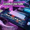 Custom Name Personalized Knight Rider Pattern Mousepad, Laptop PC Desk Mat, Decorative Desk Mat for Home Keyboard Pad Gift