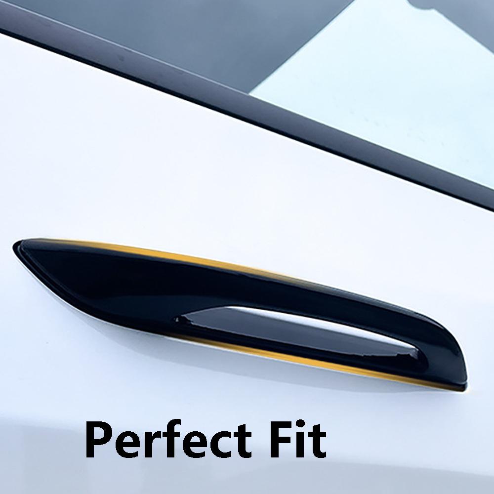 Крышка дверной ручки автомобиля для модели 3/Y 2017 2018 2019 2020 2024 2024 2024 Внешний стиль автомобиля Украшение Аксессуар