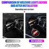 For Jeep Jeep Car Door Wireless Welcome Light LED HD Projector Lamp  Decoration For Jeep Renegade Compass Grand Cherokee Wran