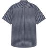 LACOSTE Shirts Men's QRN/Navy Blue Lapel Moderate CH0744
