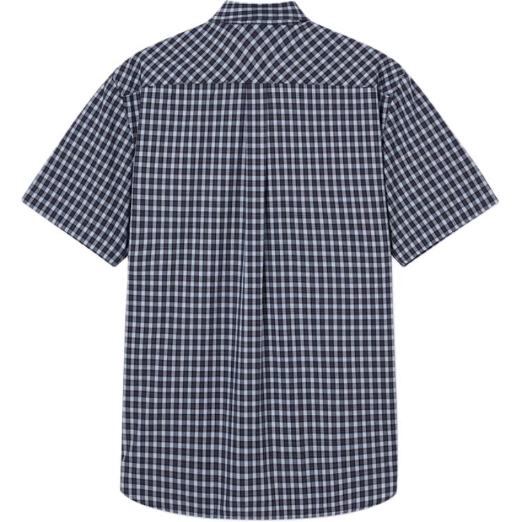LACOSTE Shirts Men's QRN/Navy Blue Lapel Moderate CH0744