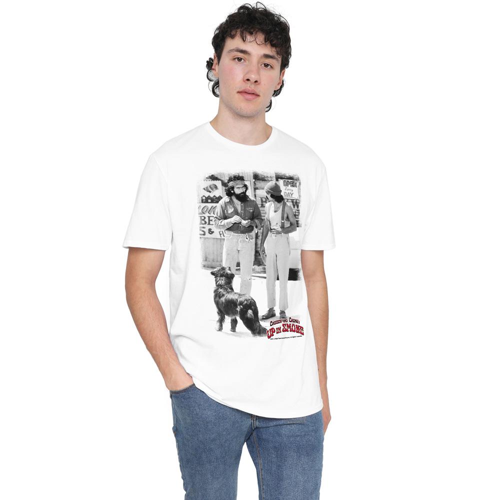 Cheech & Chong Mens Up In Square T-Shirt