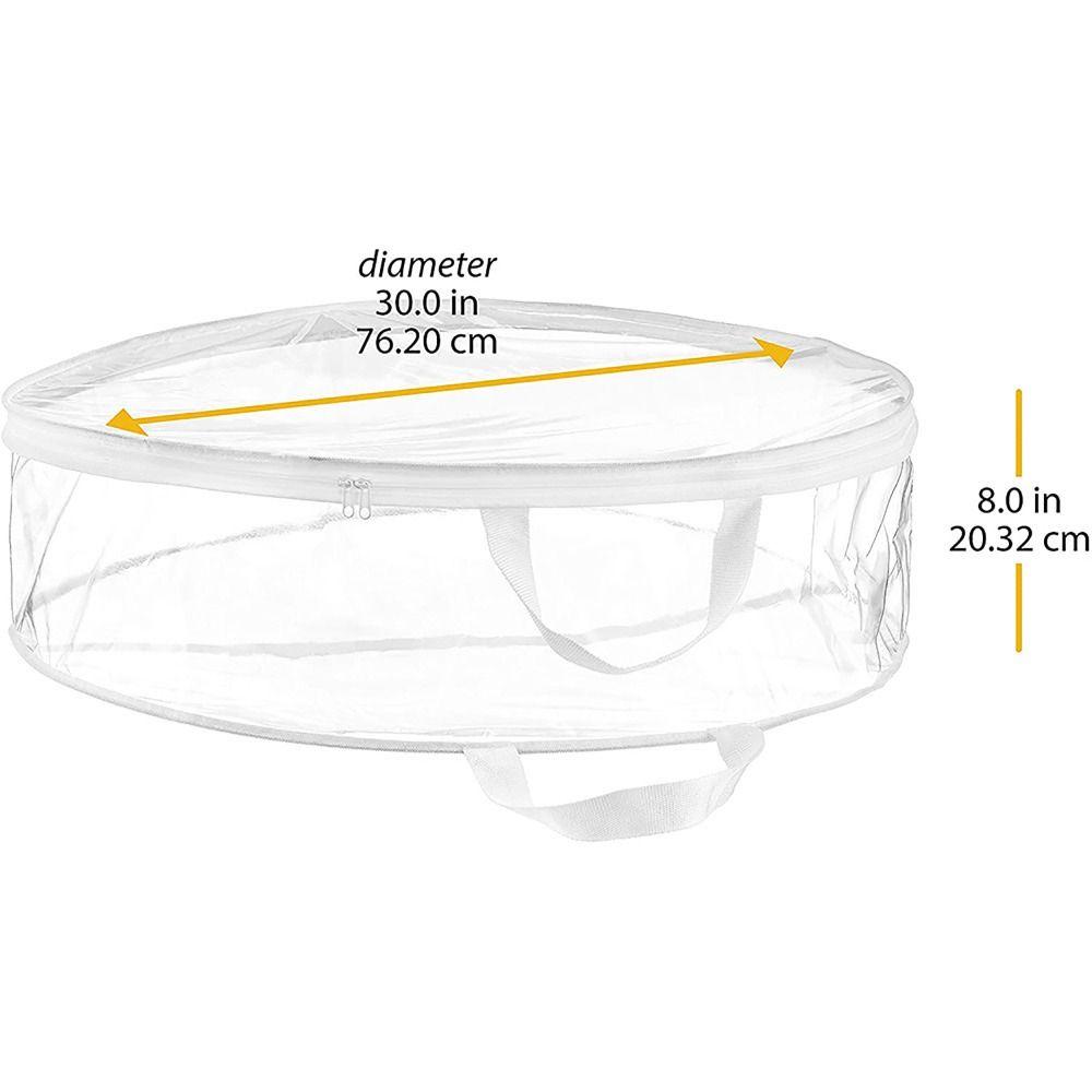 Home Organization Halloween Wreath Storage Container Xmas Seasonal Thanksgiving Holiday