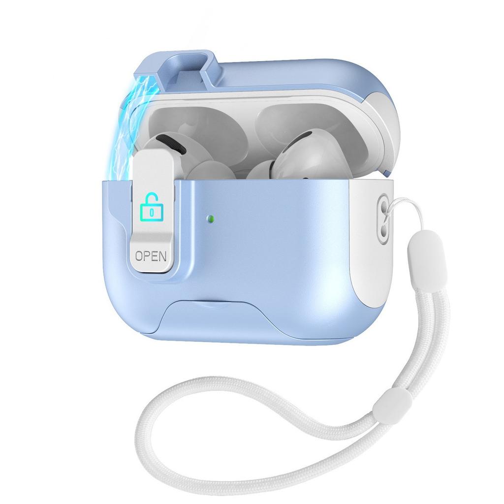 Applicable to Apple 1st generation earphone case airpodspro1 earphone case lock switch Pro1 Bluetooth case 5th generation