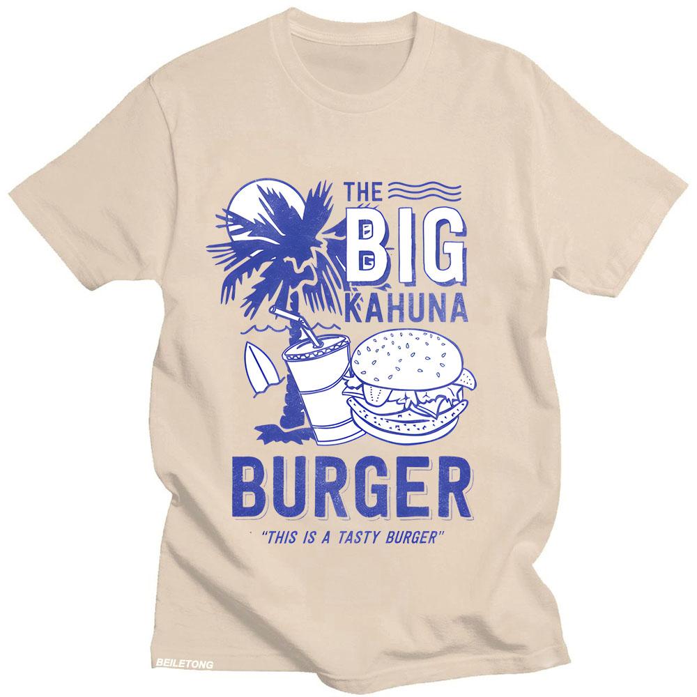Summer Big Kahuna Burger T Shirt Funko Pop Comic Comfortable Teeshirt Graphic Printing High Quality Cotton Tshirt Unisex Tees