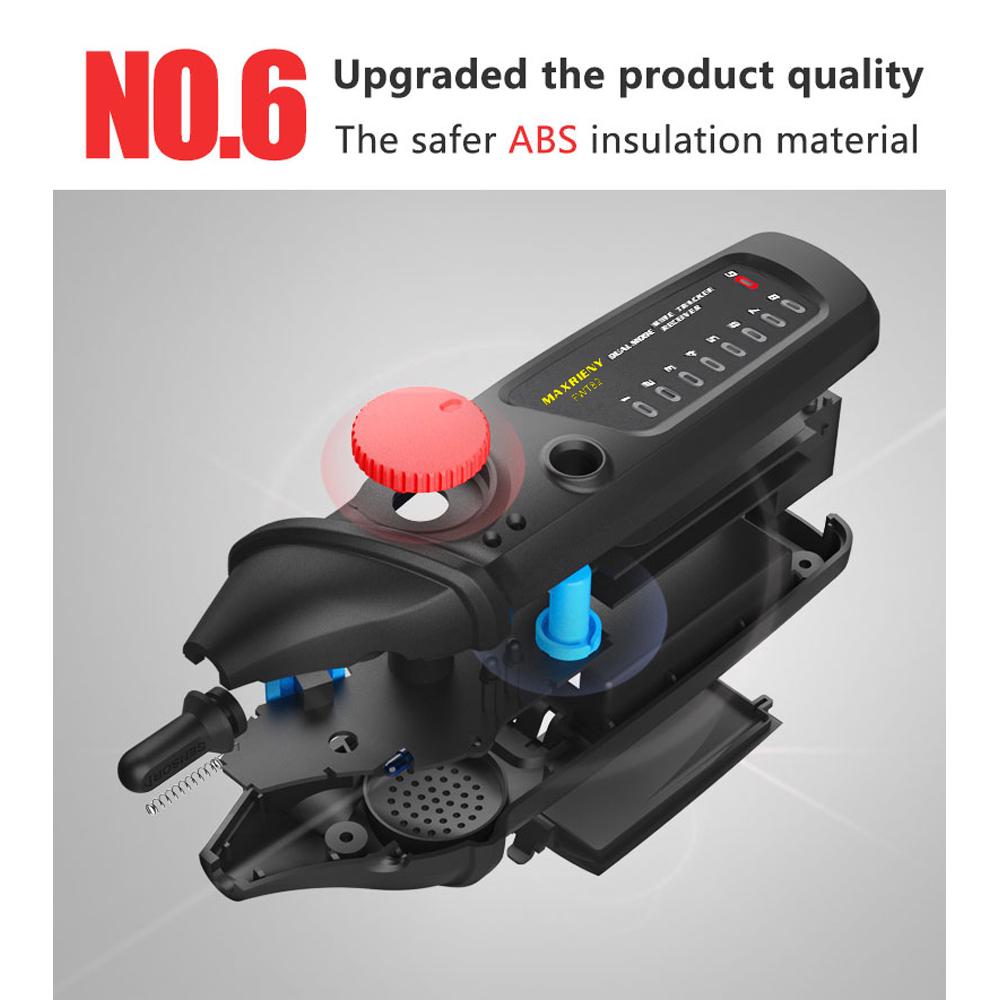 MAXRIENY FWT82 Цифровой и аналоговый двухрежимный сетевой кабельный трекер с тонером RJ45 RJ11 Ethernet LAN