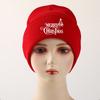 Merry Christmas Print Unisex Winter Hats Knit Hat Beanie Skullies Beanies Stylish Sporting Knitted Cap Beanie Perfect For Travel