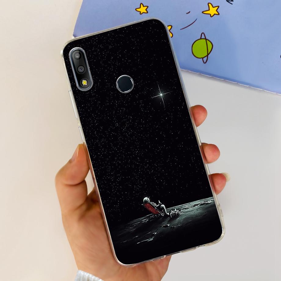 Case for Asus ZenFone Max Pro M2 ZB631KL ZB631KL Capa Soft Silicone Transparent TPU phone Back Mask protecive Cover Jelly Paint