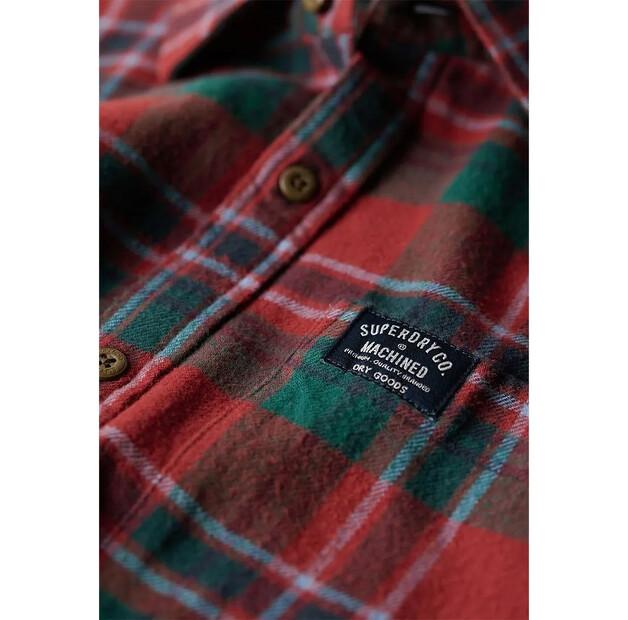 Superdry Lumber рубашка с длинным рукавом