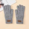 Толстые зимние перчатки Мягкие теплые перчатки Новые перчатки с полным пальцем Женские Мужские