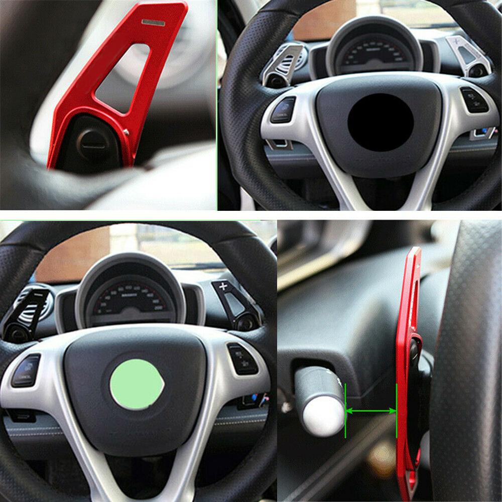 Автомобильный подрулевой рычаг переключения передач для Smart Fortwo 2009-2017 Forfour 2015-2017 Алюминиевые автомобильные аксессуары 2 шт.