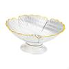Decorative Fruit Bowl with Draining Holes Holder Table Centerpiece Snacks Tray
