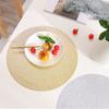 38 см круглый ПВХ серебристо-золотой коврик для кухонного обеденного стола изоляционная подложка INS Nordic Свадебный декор для вечеринки