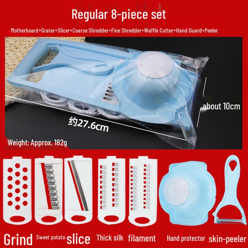 Многофункциональная овощерезка и терка из нержавеющей стали с овощечисткой для картофеля