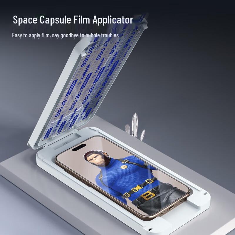 Blue Gorilla iPhone 15 Pro Tempered Glass Screen Protector