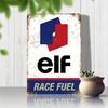 ELFREVUPZ Elf Race Fuel Металлическая жестяная вывеска | Прочный Железный Винтажный Декор | Комната/Ресторан/Бар/Дверь/Гараж | Забавная Идея Подарка в Ретро-стиле