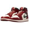 Jordan Air Jordan 1 Mid top Винтажные баскетбольные кроссовки Унисекс Красный Белый Jordan DQ8426-105