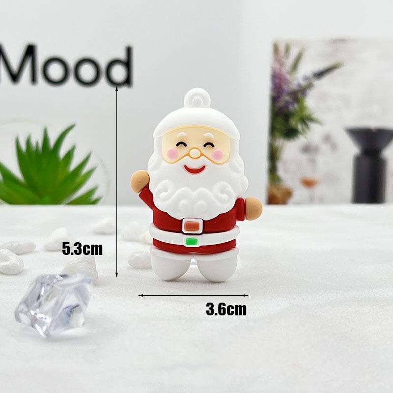 Christmas Resin Keychain Set - Festive Santa Tree Charms with Metal Hooks for Gifts Bags & Home Decor