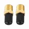 2Pcs 1 8  NPT MPT Brass Air Compressor Tank Fill Valve